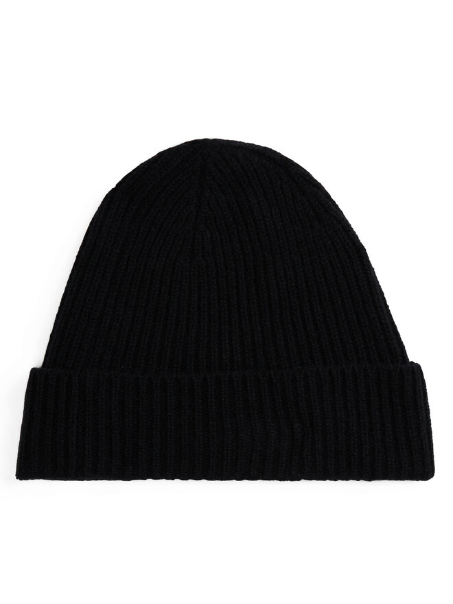 Tommy Hilfiger Σκούφος Tommy Hilfiger Th Cashmere AW0AW17772 Μαύρο