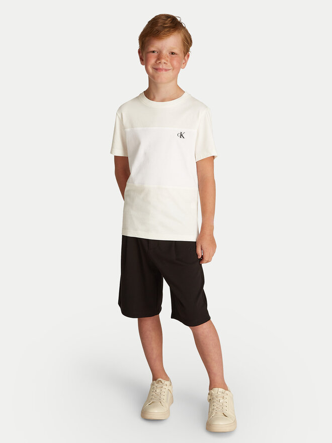 Calvin Klein Jeans Calvin Klein Jeans Σετ 2 T-Shirts Color Block IB0IB02441 Έγχρωμο Regular Fit