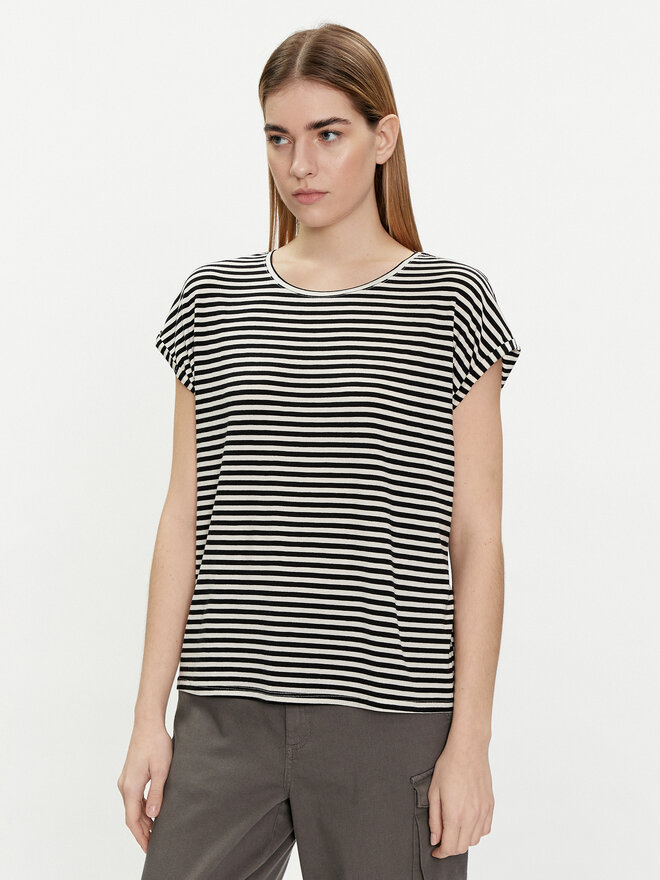 Vero Moda Vero Moda Marškinėliai Ava 10284469 Juoda Regular Fit