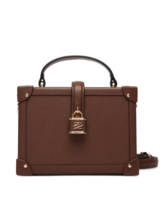KARL LAGERFELD Handtasche KARL LAGERFELD B1W30100 Braun