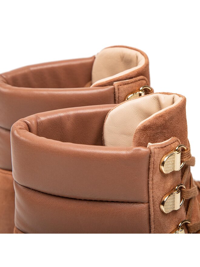 Stuart Weitzman Ορειβατικά παπούτσια Stuart Weitzman Noho Hiker Bootie SC739 Καφέ
