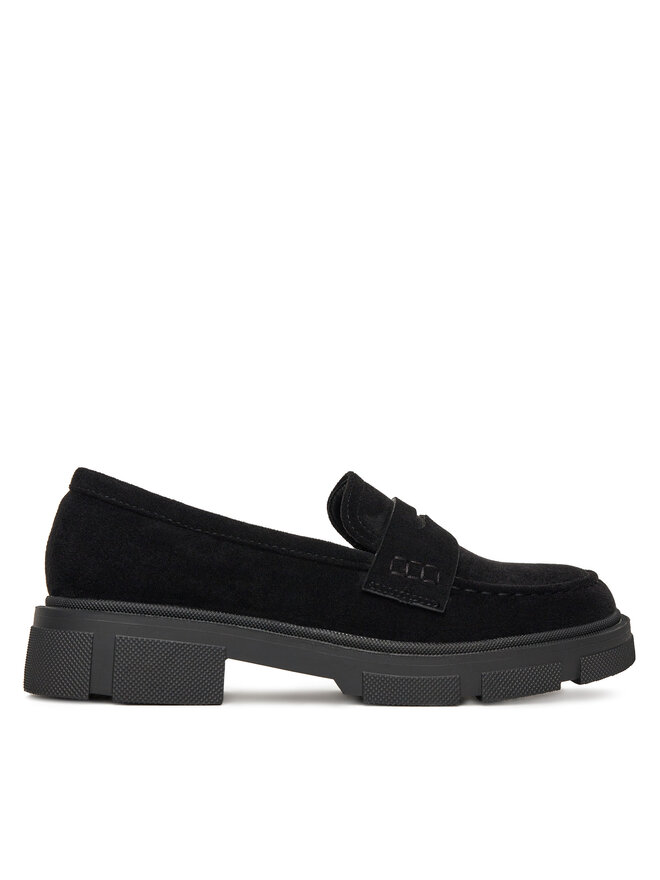 DeeZee Loafersy DeeZee LZP01 Czarny