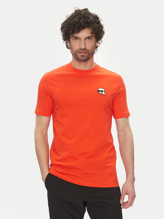 KARL LAGERFELD KARL LAGERFELD Póló 755710 552224 Piros Regular Fit