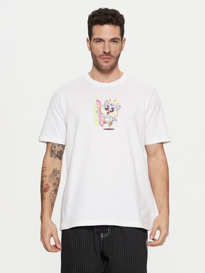 adidas adidas T-Shirt Kawaii JD0661 Weiß Regular Fit