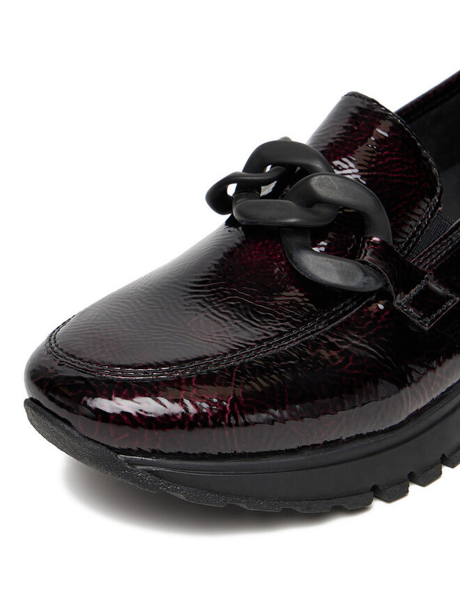 Rieker Halbschuhe Rieker 49051-35 Dunkelrot