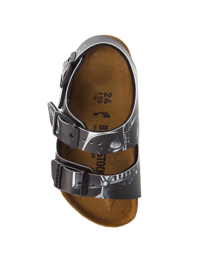 Birkenstock Босоніжки Birkenstock Milano Kinder 1006788 Чорний