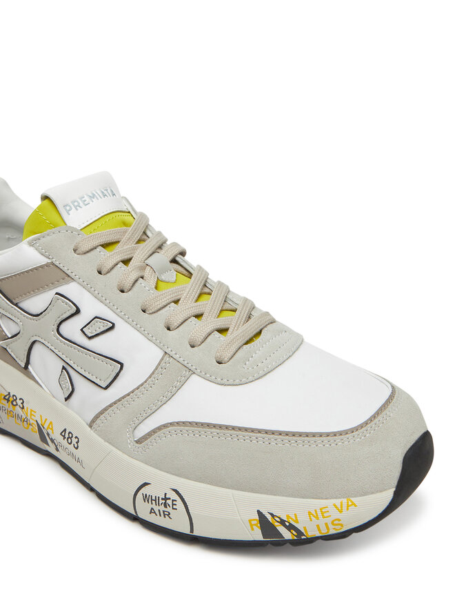 Premiata Сникърси Premiata Mick Var 7212 Екрю