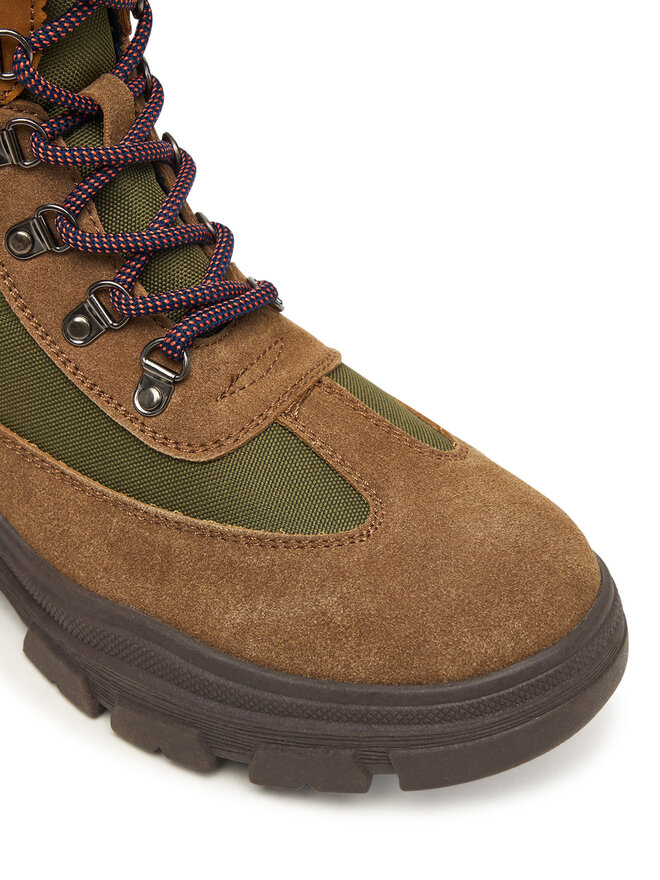 Pepe Jeans Schnürstiefeletten Pepe Jeans Track Sky B PBS500003 Braun