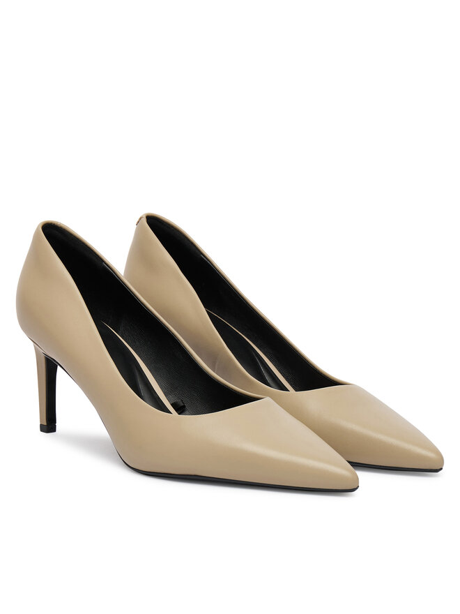 Calvin Klein High Heels Calvin Klein Ess Stiletto 70 HW0HW02607 Beige