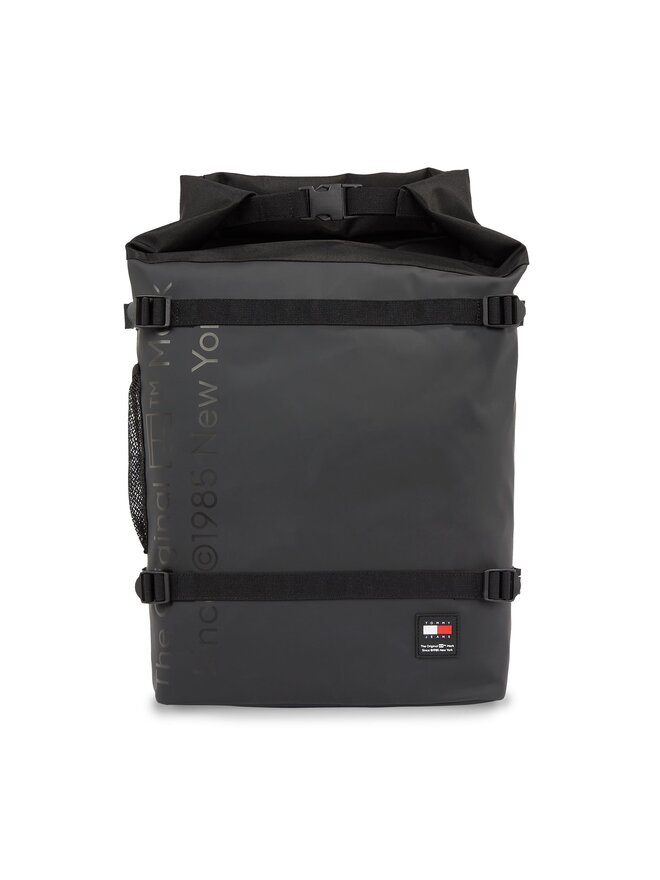 Tommy Jeans Hátizsák Tommy Jeans Tjm Daily + Rolltop Backpack AM0AM12120 Fekete