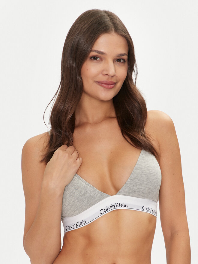 Calvin Klein Underwear Calvin Klein Underwear Бюстгальтер бралетт 000QF5650E Сірий