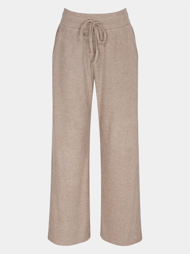 Triumph Triumph Pižamos kelnės Thermal MyWear Wide Leg Trousers 10216564 Smėlio Regular Fit