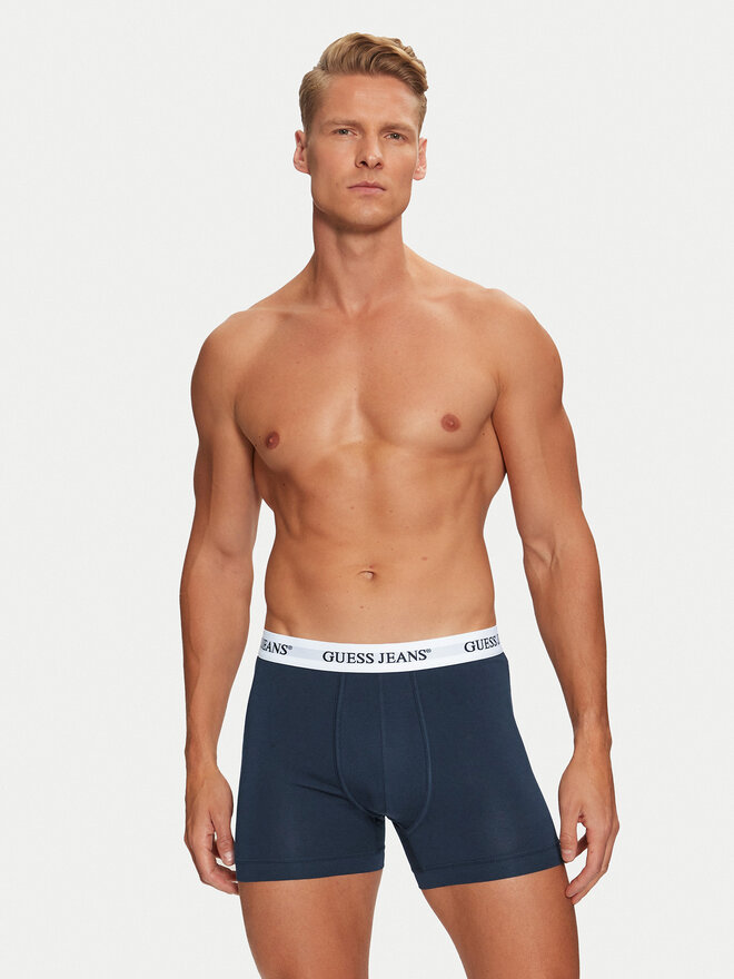 Guess Jeans Guess Jeans 3er-Set Boxershorts M4BZ45 K6YW1 Dunkelblau