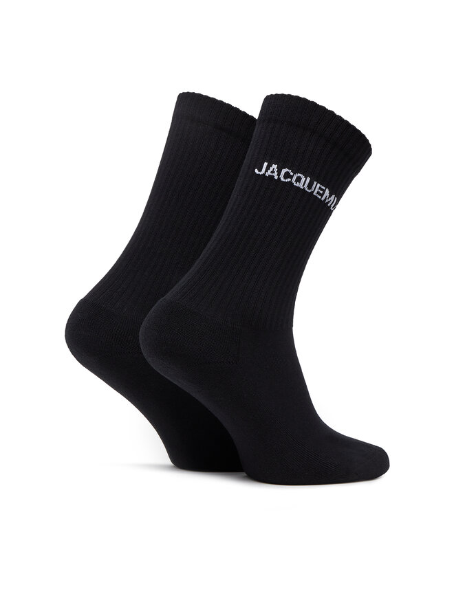 JACQUEMUS Augstas sieviešu zeķes JACQUEMUS 21H213AC003-5000 Melns