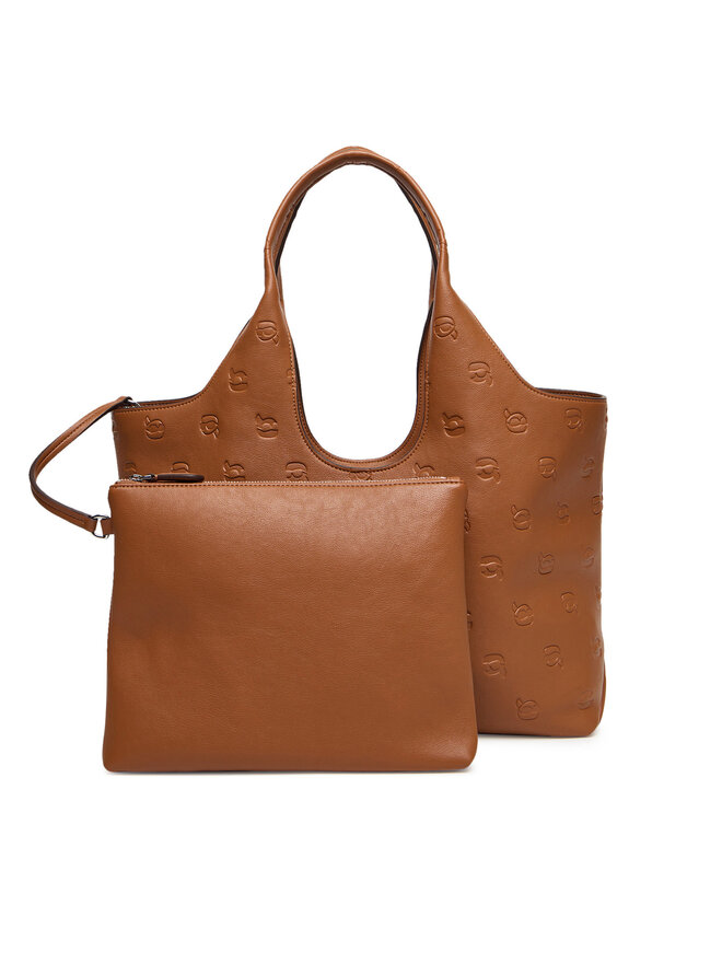 KARL LAGERFELD Ročna torba KARL LAGERFELD A3W30302 Rjava