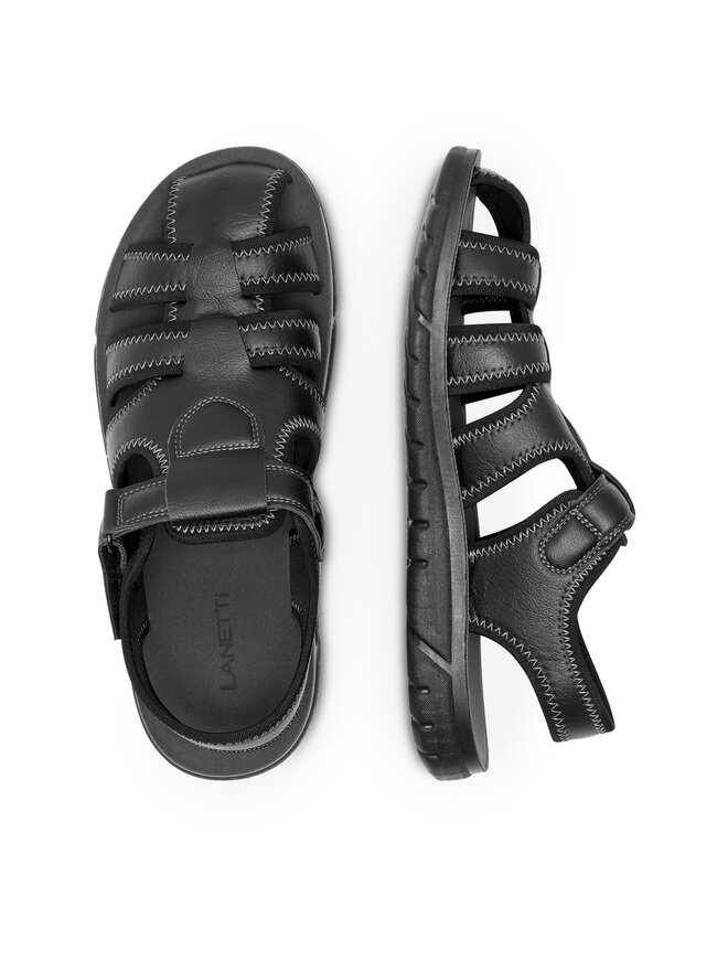 Lanetti Sandale Lanetti MSS20514-13 Negru