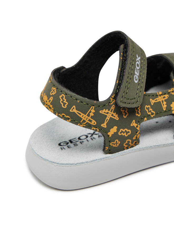 Geox Σανδάλια Geox B Sandal Lightfloppy B455SC 000CE C0966 Πράσινο