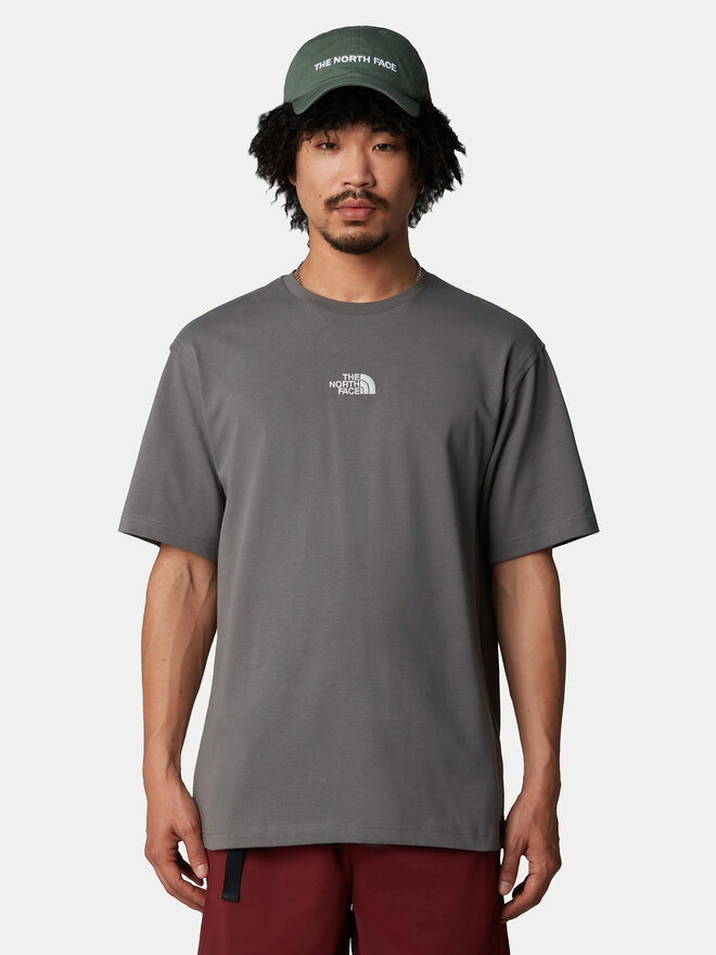 The North Face The North Face Marškinėliai Heritage NF0A8C3Q Pilka Relaxed Fit