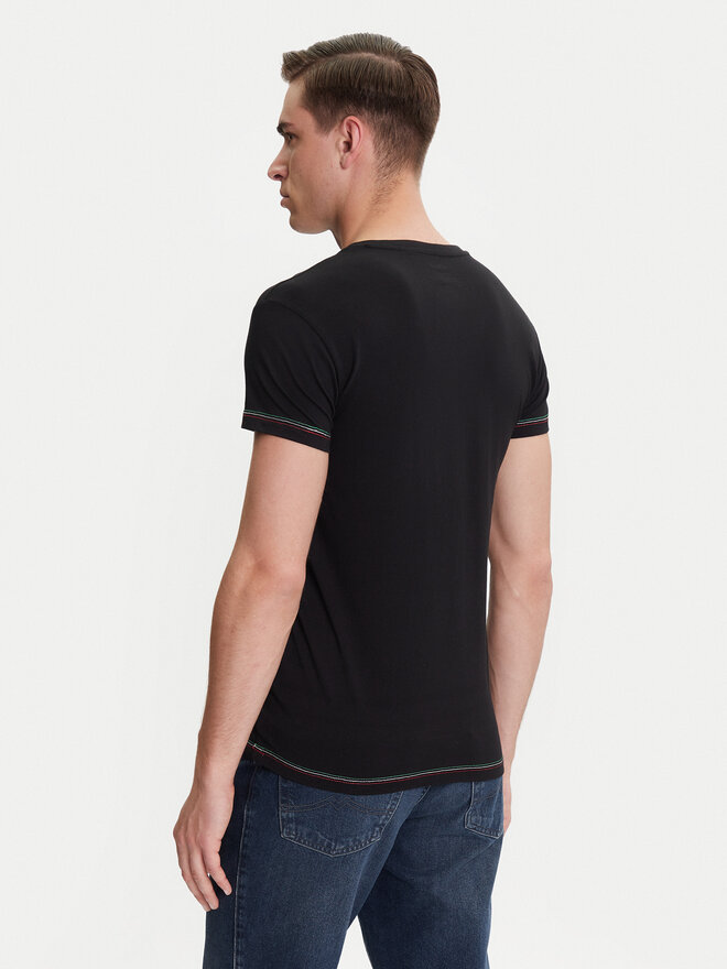 Aeronautica Militare Aeronautica Militare T-Shirt AM1UTI004 Μαύρο Regular Fit
