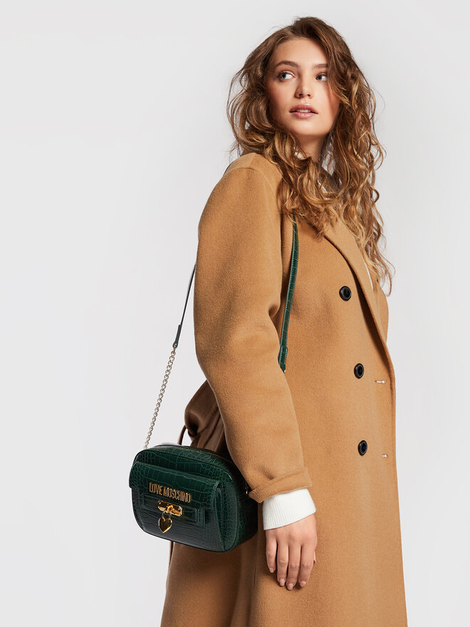 Сумка LOVE MOSCHINO JC4071PP1FLF0858 Зелений | evzuttya.com.ua