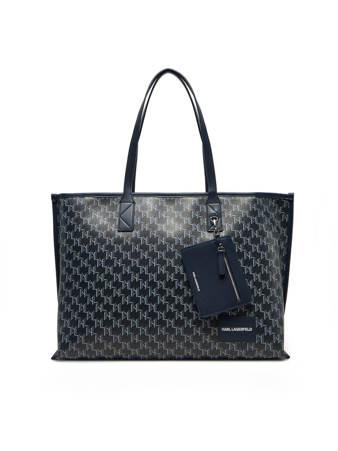 KARL LAGERFELD Kabelka KARL LAGERFELD A1W30183 Tmavomodrá