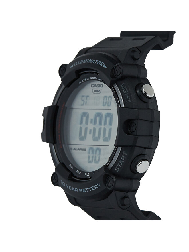 Casio Zegarek Casio Digital AE-1500WH-1AVEF Czarny