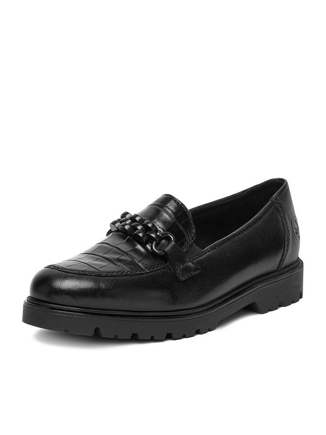 Rieker Slipper Rieker 45561-01 Schwarz