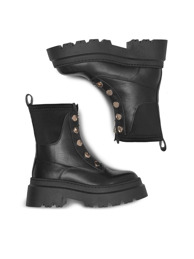 Eva Minge Botine Eva Minge FARO-01 Negru
