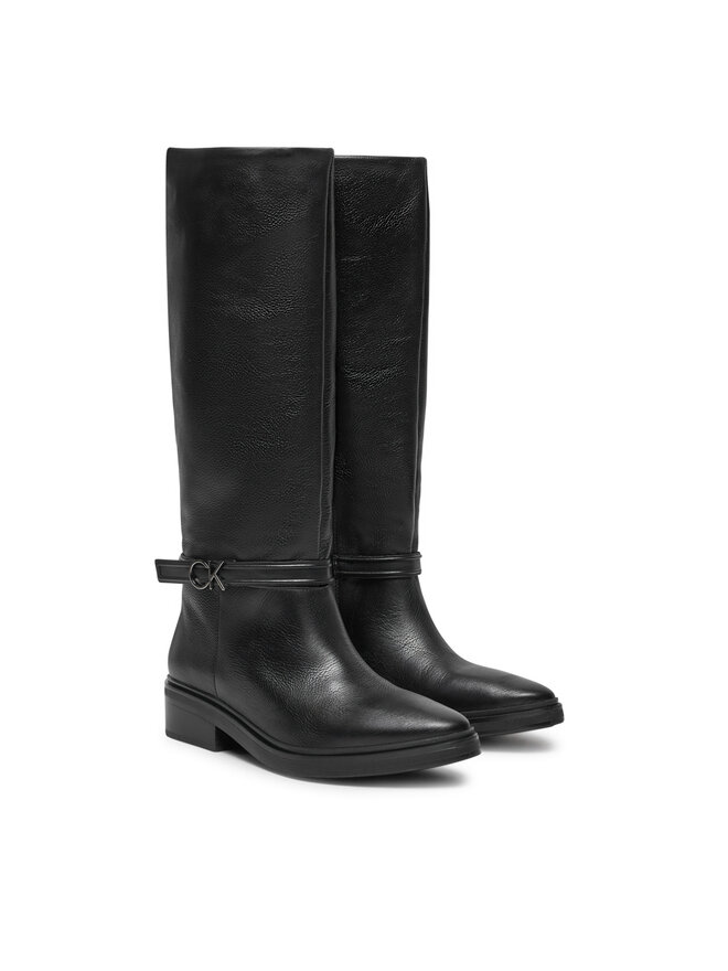 Calvin Klein Μπότες Calvin Klein HW0HW02184 Μαύρο