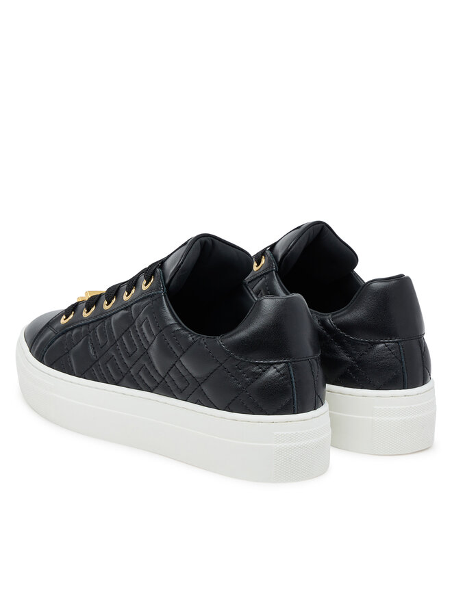 Elisabetta Franchi Сникърси Elisabetta Franchi Low Cut Lace Up F4-A9E-0357-1251 S Черен