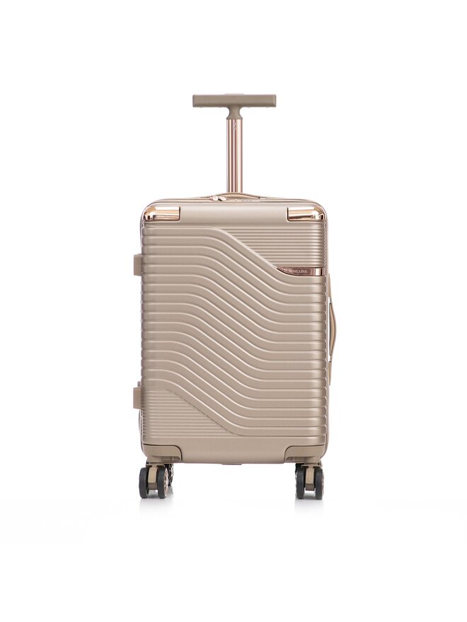 Semi Line Βαλίτσα Καμπίνας Semi Line T5808-3 Χρυσό