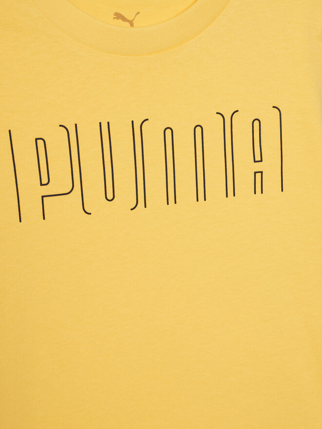 Puma Puma Camiseta Puma Sport Graphic 685850 Amarillo Regular Fit