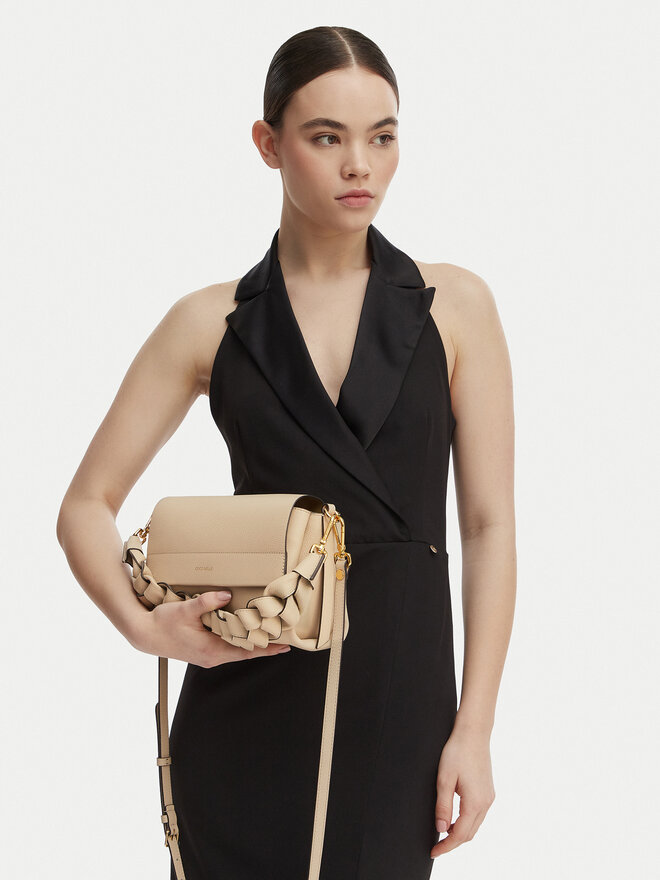 Coccinelle Сумка Coccinelle Boheme Small Бежевий
