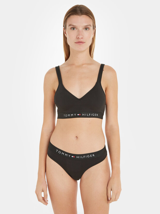 Tommy Hilfiger Tommy Hilfiger Στρίνγκ UW0UW04146 Μαύρο