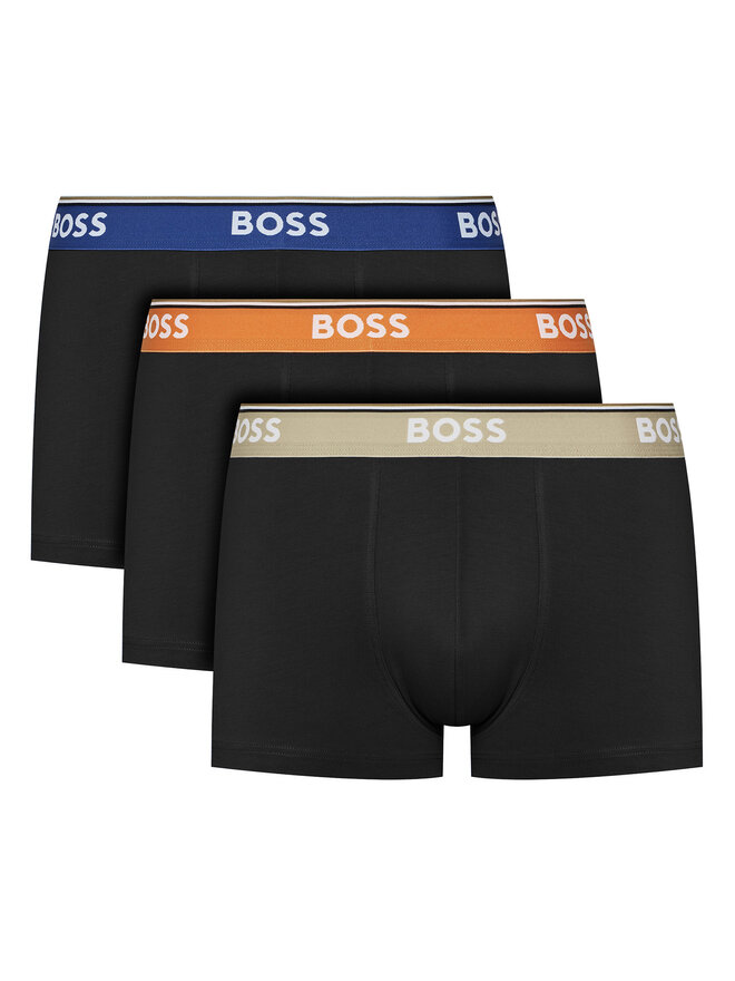 BOSS BOSS Komplektas: 3 poros trumpikių Trunk 3P Power 50531684 Juoda