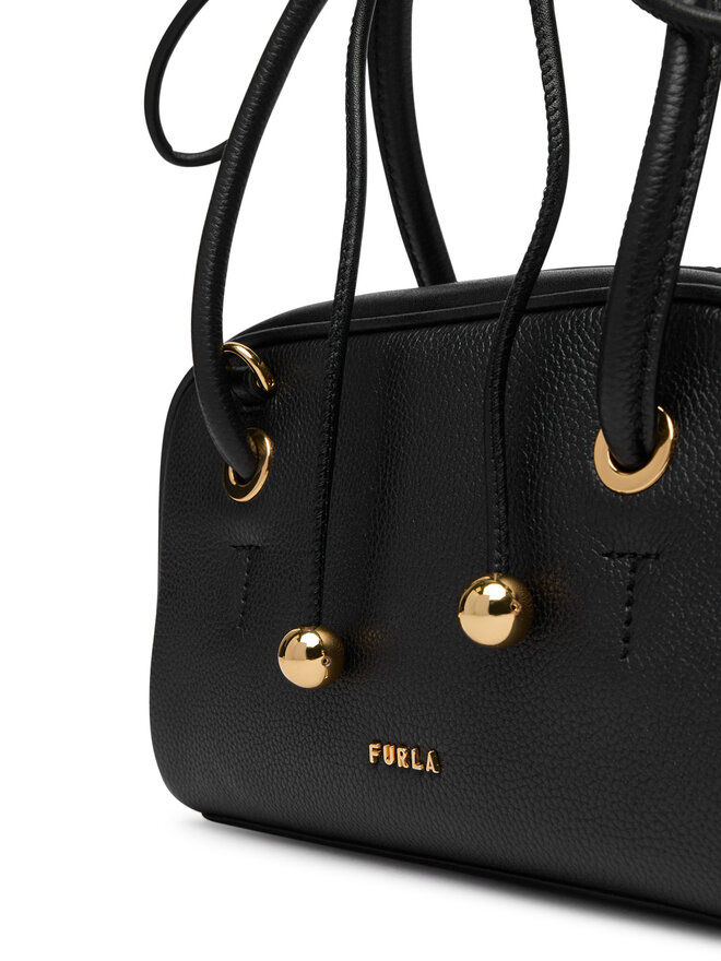 Furla Handtasche Furla Poppy Mini WE00915 BX4573 CN O6000 Schwarz