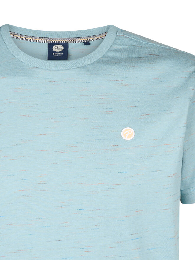 Petrol Industries Petrol Industries Camiseta M-1050-TSR641 Celeste Regular Fit