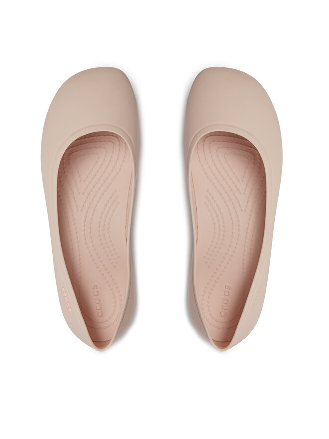 Crocs Μπαλαρίνες Crocs Brooklyn Flat 209384 Λευκό