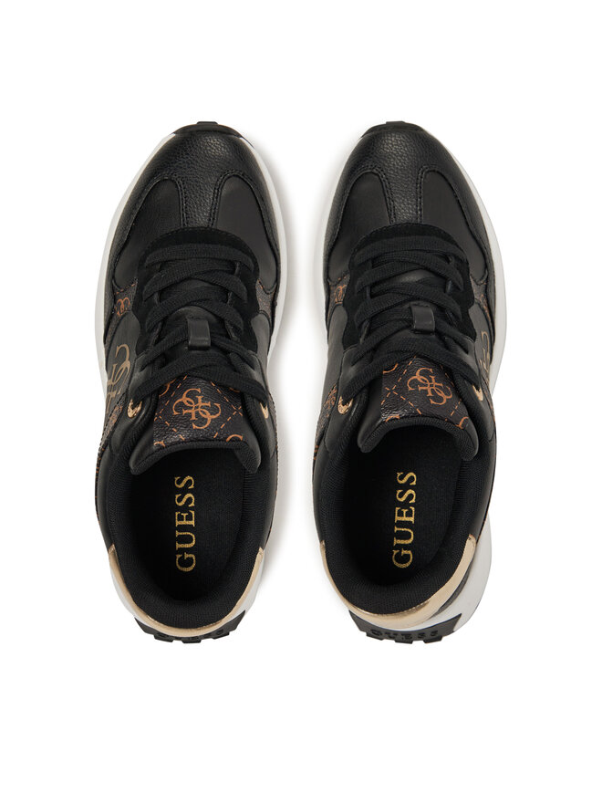Guess Sneakersy Guess FLPLUC FAL12 Czarny