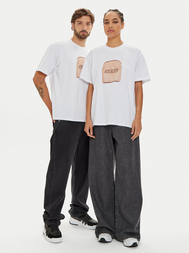 2005 2005 Футболка Unisex Kromka Білий Regular Fit