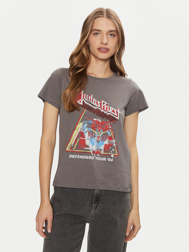 Noisy May Noisy May Camiseta Nate 27032258 Gris Regular Fit