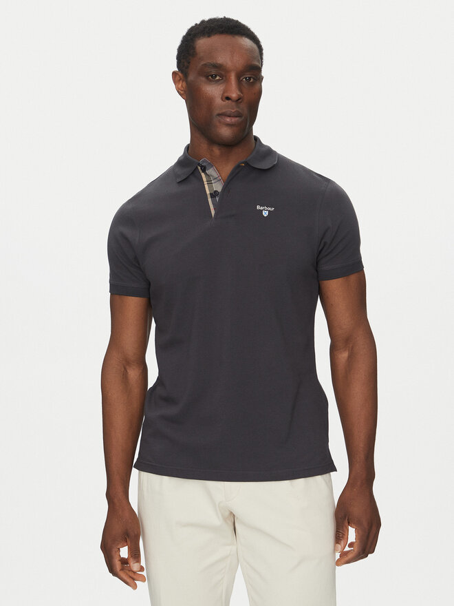 Barbour Barbour Poloshirt Tartan MML0012NY51 Dunkelblau Tailored Fit