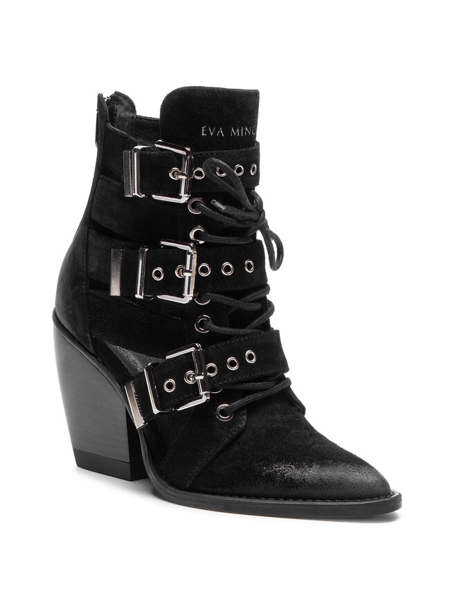 Eva Minge Stiefeletten Eva Minge EM-26-08-000786 Schwarz