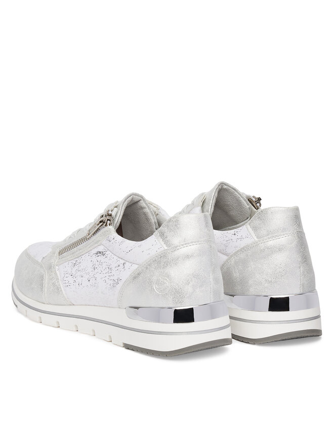 Remonte Sneakersy Remonte R6700-91 Srebrny