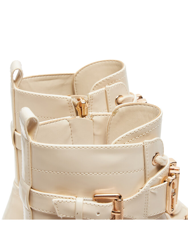 Guess Členková obuv Guess Vaires FLTSOM PAT10 Béžová