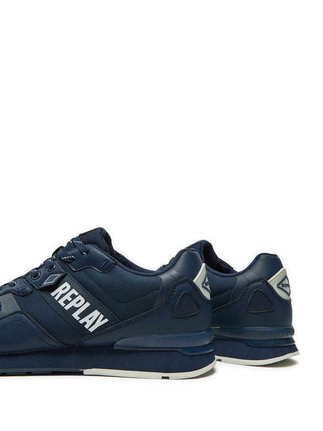 REPLAY Zapatillas REPLAY Adrien Game 4 Lace-Up GMS1D.000.C0055T Azul marino