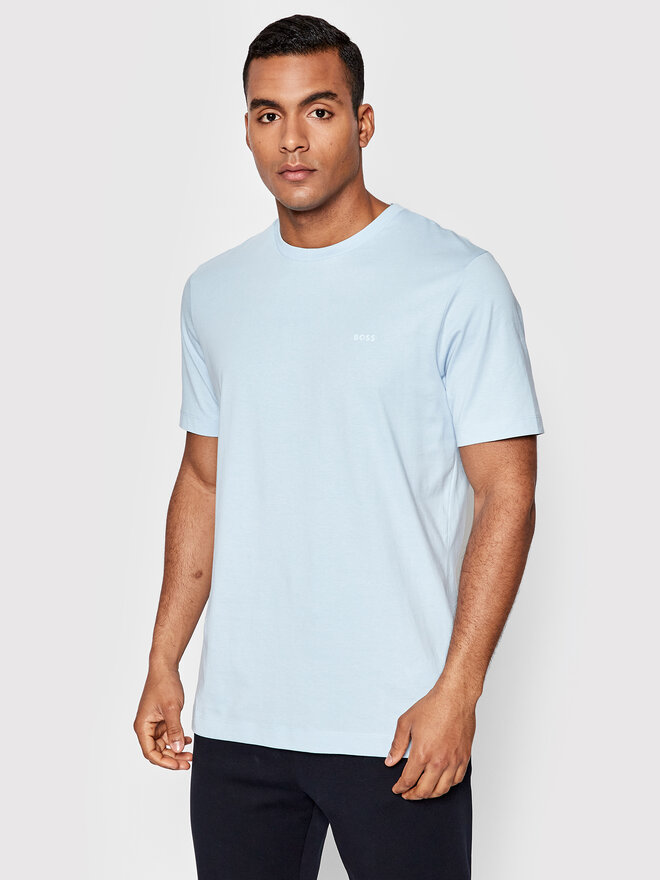 BOSS Boss Футболка Thompson 01 50468347 Блакитний Regular Fit
