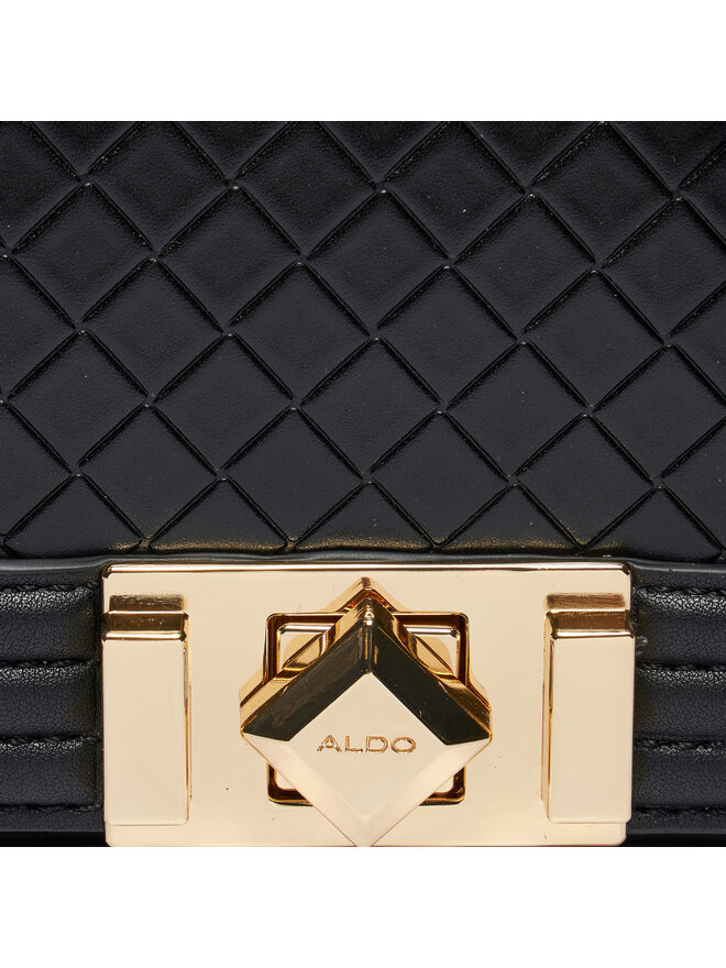Handtasche Aldo Saddlebae 13762052 Schwarz eschuhe