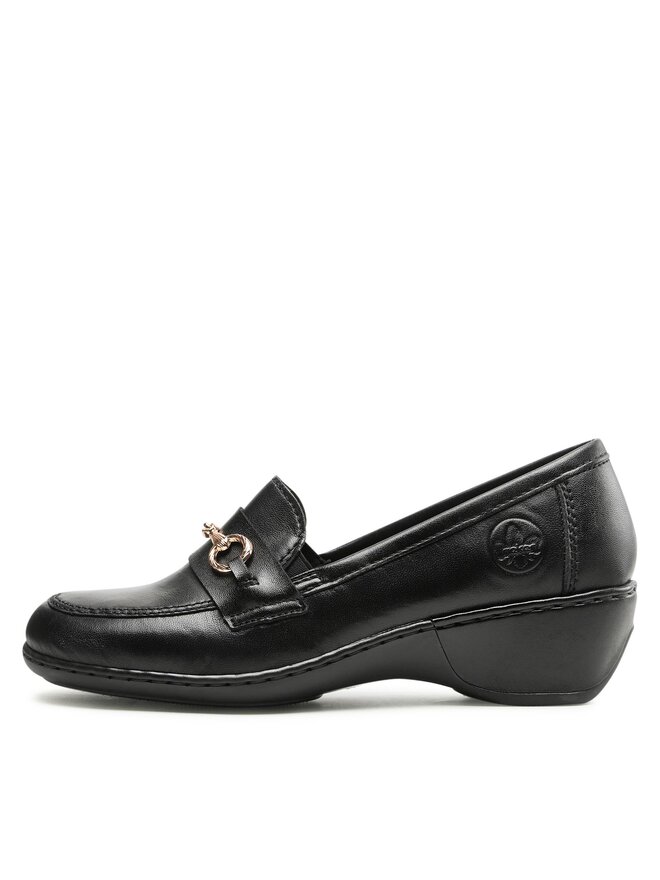 Halbschuhe Rieker 47173-00 Schwarz | eschuhe.de