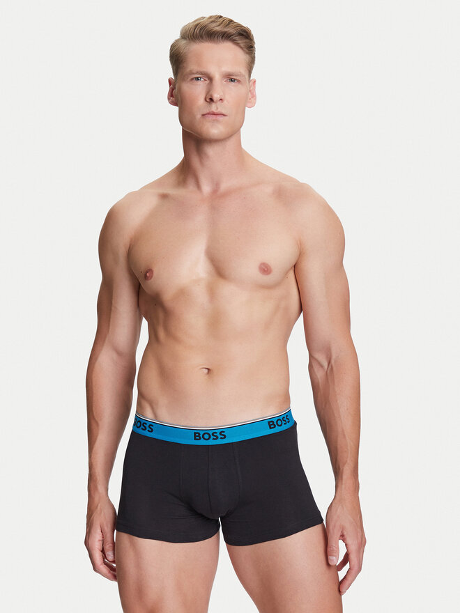 BOSS BOSS 3 darab boxer 50531684 Fekete